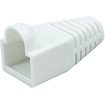 モジュラープラグカバー (白) DENSAN(デンサン/ジェフコム)