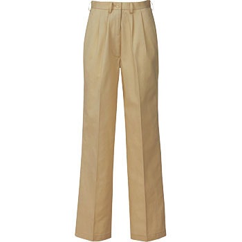 AZ7829 AZ-7829 レディースチノパンツ(ツータック)(年間用) アイトス 68275453