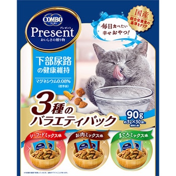 コンボ プレゼント キャット おやつ 下部尿路の健康維持 3種のバラエティパック 日本ペットフード