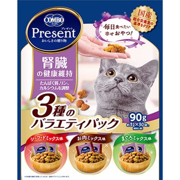 コンボ プレゼント キャット おやつ 腎臓の健康維持 3種のバラエティパック 日本ペットフード