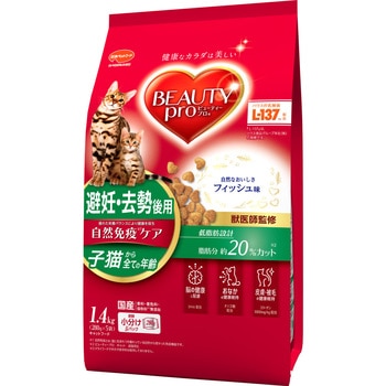 ビューティープロ キャット 避妊・去勢後用 日本ペットフード