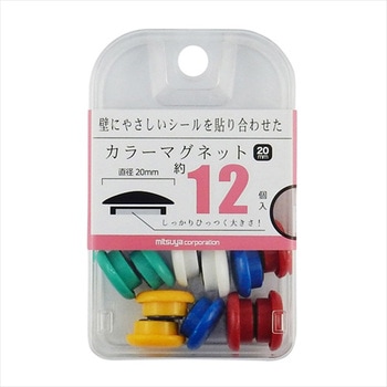 カラーマグネット20mm ミツヤ
