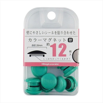 カラーマグネット20mm ミツヤ