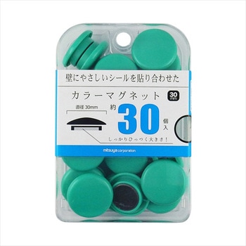 カラーマグネット30mm ミツヤ