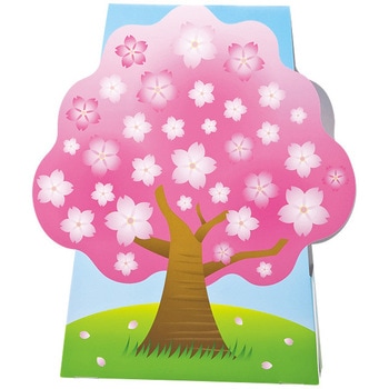 紙製 桜立ち木POP アルファ(販促)