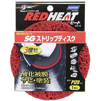 P120 RH SGストリップディスク ノートン(サンゴバン) 粒度P120番仕上り