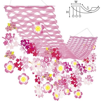 桜ミックスプリーツハンガー - アルファ[販促]