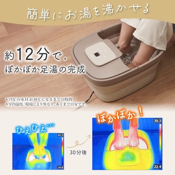 おうちでお手軽足スパ「あし～ゆ2」 サンコー(生活用品)
