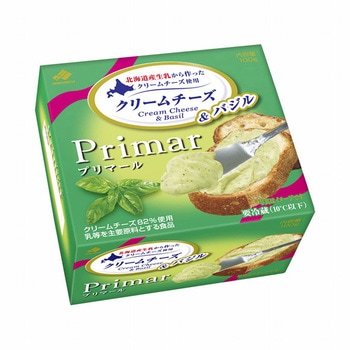[冷蔵]Primar(プリマール)クリームチーズ&バジル 北海道乳業