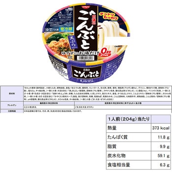 [冷蔵]日清食品チルド 日清のごんぶと きつね 天ぷら 2種各6個 計12個 日清