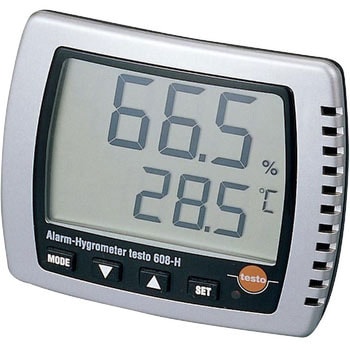 テストー 卓上式温湿度計 testo 608-H2