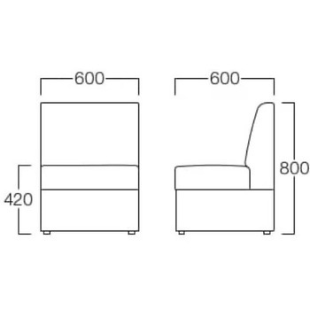 ベンチソファ メロー ADAL(アダル)