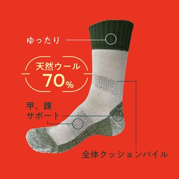 農業用ウールソックス 1P コーコス信岡