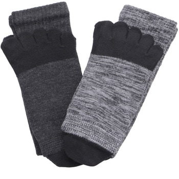 ワークソックスクルー 5本指 2P コーコス信岡