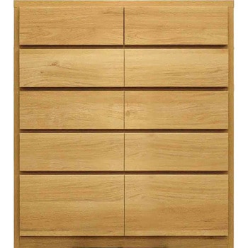 キューブ 幅90 5段 チェスト 家具 収納 ホワイト/ウォールナット/オーク 丸田木工