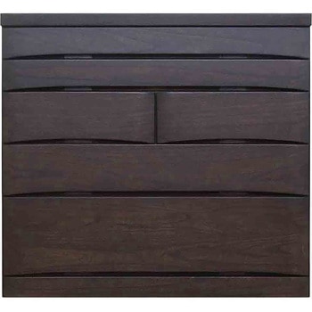 桐蔵 幅102 5段 チェスト 家具 収納 ナチュラル/ダーク 丸田木工