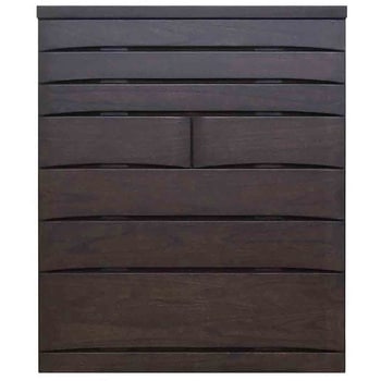 桐蔵 幅102 7段 チェスト 家具 収納 ナチュラル/ダーク 丸田木工