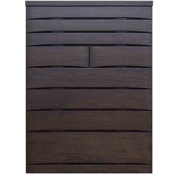 桐蔵 幅102 8段 チェスト 家具 収納 ナチュラル/ダーク 丸田木工