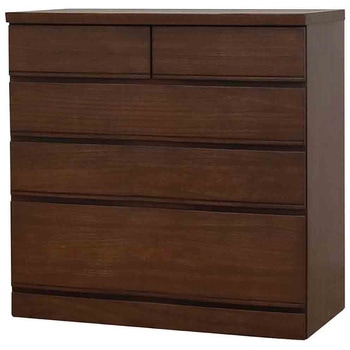 桐詞 幅88 4段 チェスト 家具 収納 ナチュラル/ダーク 丸田木工