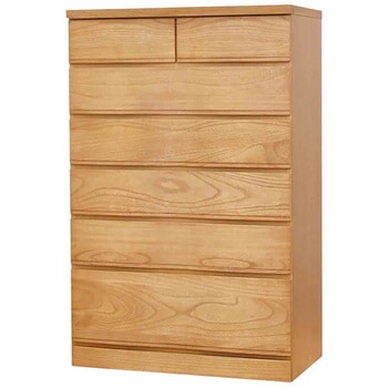 桐詞 幅78 6段 チェスト 家具 収納 ナチュラル/ダーク 丸田木工