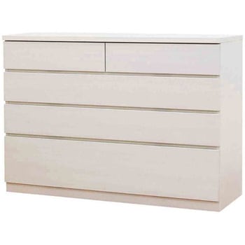 シルフ 幅118 4段 チェスト 家具 収納 ホワイト/ウォールナット/オーク 丸田木工