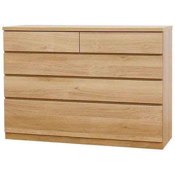 シルフ 幅118 4段 チェスト 家具 収納 ホワイト/ウォールナット/オーク 丸田木工