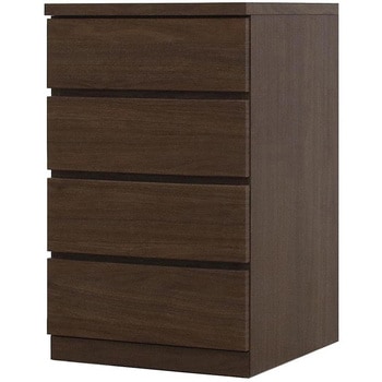 6300074231 フィット 幅50 4段 チェスト 奥行55cm 家具 収納 ホワイト/ウォールナット/オーク 丸田木工 68295888