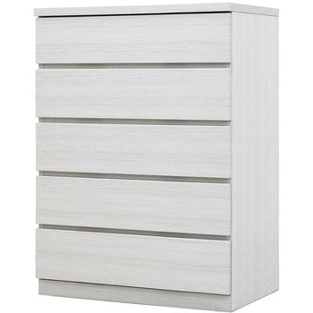 フィット 幅70 5段 チェスト 奥行44cm 家具 収納 ホワイト/ウォールナット/オーク 丸田木工