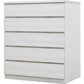 フィット 幅80 5段 チェスト 奥行55cm 家具 収納 ホワイト/ウォールナット/オーク 丸田木工