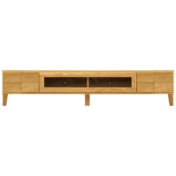 ボニー 幅180 テレビボード 家具 ホワイトオーク/ウォールナット 丸田木工