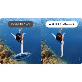 X4 Air 見えない潜水ケース insta360