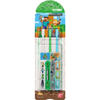 ハブラシ3本セット MINECRAFT バンダイ