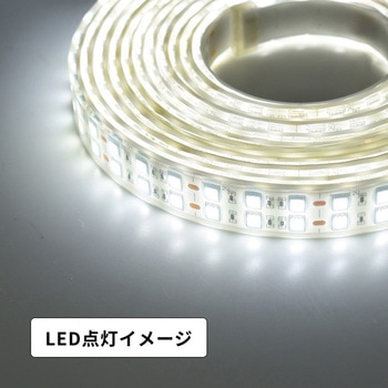 LEDテープライト 12V用 2連 白色 カット品(長さ選択) - マリンテック