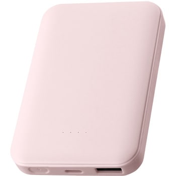 発火リスクを抑えたモバイルバッテリー「MOEZ」 5000mAh ピンク LEPLUS NEXT