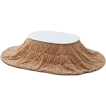 薄掛けこたつ布団 楕円形 京都絞