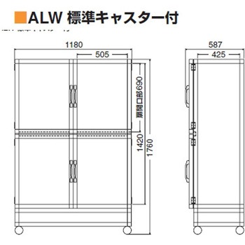 大型デシケーター ALW型(ガス置換) サンプラテック