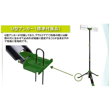 持ち運びLEDワークライト CLEZEED(クレジード)
