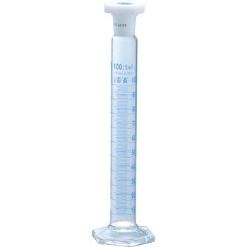 有栓メスシリンダー(ISOLAB) 宮原計量器