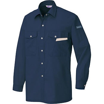 AZ965 AZ-965 ベストコットン 長袖シャツ(薄地)(年間用) アイトス 68350545