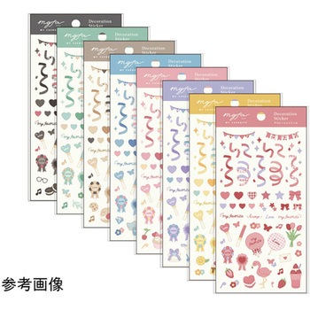 myfa デコレーションシール 5枚入 Y3000シリーズ リヒトラブ