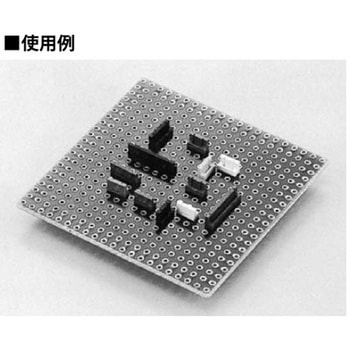 プリント板用ジャンパー・ジャン太 ピッチ2.54mm 青(100本入) XX-2シリーズ MAC8(マックエイト)