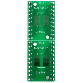 ピッチ変換基板 1.27mmピッチ 0.65mmピッチ SOPシリーズ アズワン
