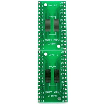 ピッチ変換基板 1.27mmピッチ 0.65mmピッチ SOPシリーズ アズワン
