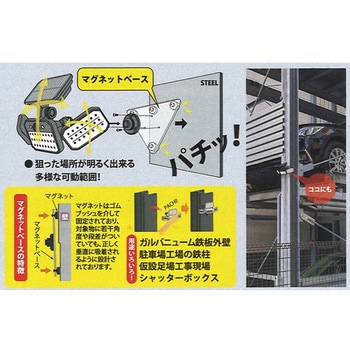 ソーラーセンサーライト広範囲照射タイプ EDS0795シリーズ EIGERTOOL(アイガーツール)