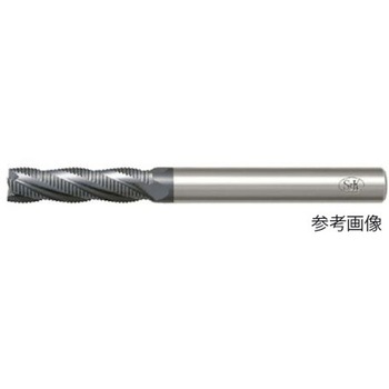 Sコーティング ハイスラフィングエンドミル ファインピッチレギュラ刃 S-FPAMシリーズ S&K(三興製作所)