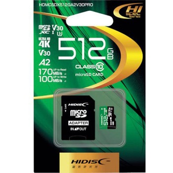 超高速R170シリーズmicroSDXCカード HDMCSDXシリーズ 磁気研究所