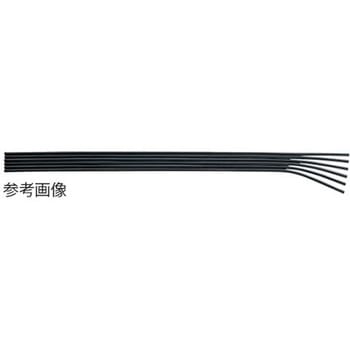 フラットチューブUFF 5-4×2.5mm 黒 UFF-04-5シリーズ 潤工社