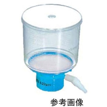 EXTRACTO ボトルトップフィルター BLUE 500mL PES 75mmΦ 滅菌 24個入 GVS