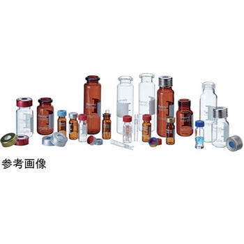 セプタム付クリンプキャップ(ND20)(～300℃)3mm 赤/銀(マグネティック) 6AMCC20シリーズ Thermo Fisher Scientific