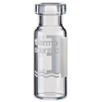 クリンプバイアル(ND11)透明 ラベル付 2mL 6ACV11-1シリーズ Thermo Fisher Scientific